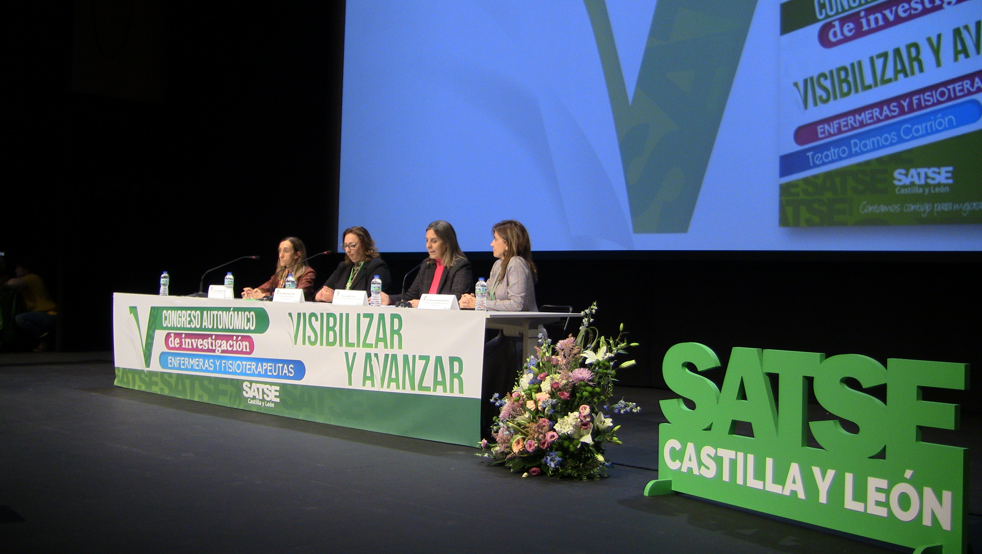 Mesa de clausura del V Congreso de Investigación SATSE CYL